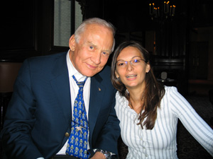 buzz aldrin and stephanie batailler